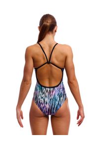 Strój do pływania FUNKITA Fly Dye - Single Strap. Kolor: wielokolorowy