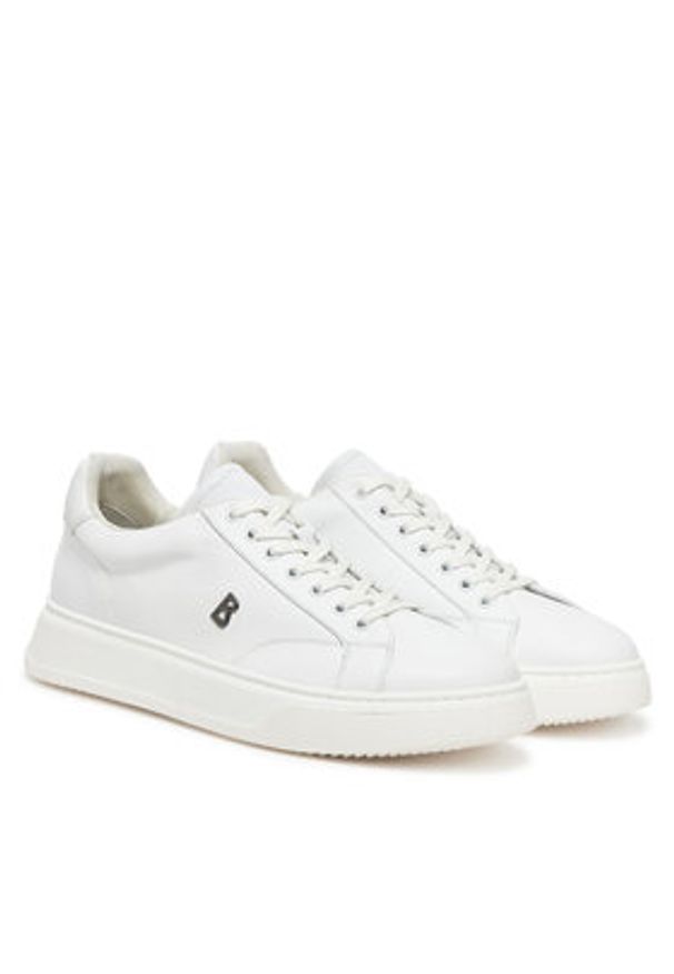 Bogner Sneakersy Milan 8 A 12520015 Biały. Kolor: biały. Materiał: skóra