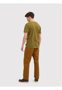 Selected Homme T-Shirt Morgan 16071775 Zielony Regular Fit. Kolor: zielony. Materiał: bawełna #6