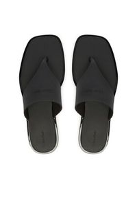 Calvin Klein Japonki Jelly Sandal Thong Mat Tran Tpu HW0HW02964 Czarny. Kolor: czarny. Materiał: syntetyk #4