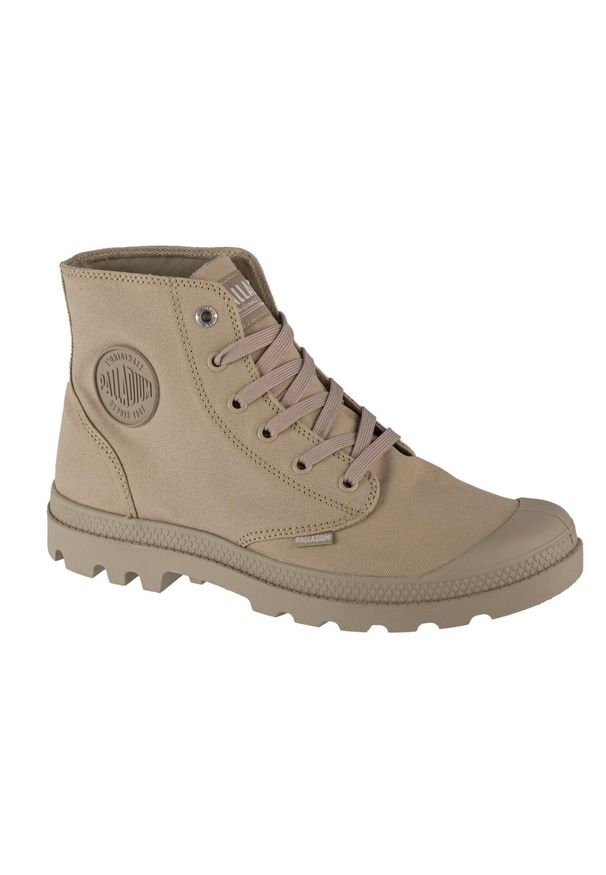 Palladium - Buty sportowe Sneakersy unisex, Mono Chrome. Kolor: zielony. Materiał: materiał, tkanina, syntetyk, guma. Sport: turystyka piesza