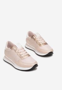 Renee - Różowe Sneakersy Lynntyse. Kolor: różowy. Materiał: materiał #4