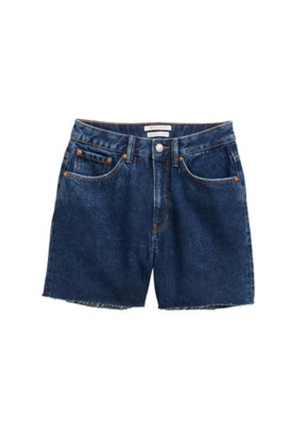 Tom Tailor Denim Szorty jeansowe 1045651 Granatowy Regular Fit. Kolor: niebieski. Materiał: bawełna