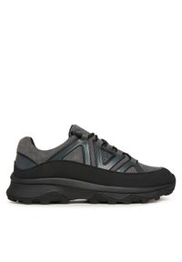 Guess Sneakersy FMFNOS SUE12 Szary. Kolor: szary. Materiał: zamsz, skóra