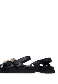 Patrizia Pepe Sandały PPJ406.31 Czarny. Kolor: czarny. Materiał: skóra #3