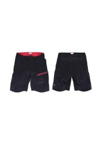 Spodenki damskie XLC TR-S26 Flowby Enduro. Kolor: wielokolorowy, czarny, czerwony. Długość: krótkie #1