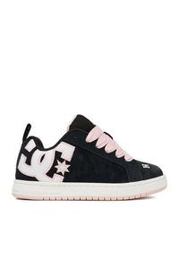 Sneakersy DC. Kolor: czarny