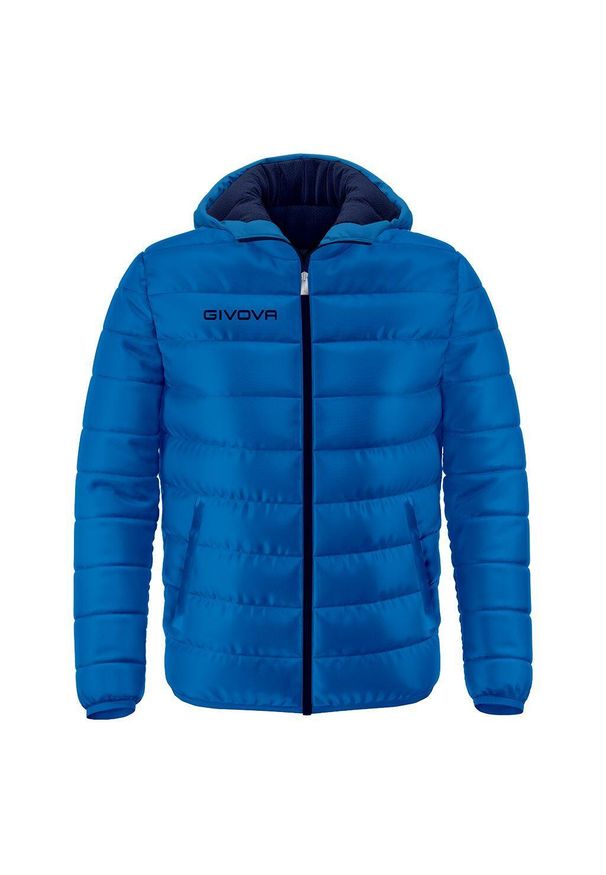 Kurtka sportowa Givova Olanda unisex S. Kolor: niebieski, zielony, żółty, wielokolorowy. Sezon: jesień, wiosna. Sport: piłka nożna