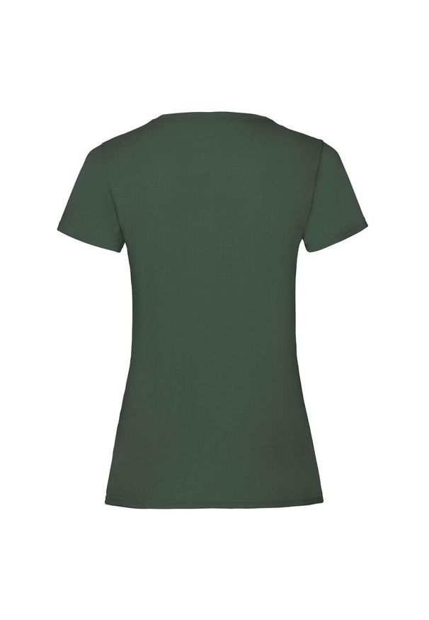 FRUIT OF THE LOOM - Koszulka Damska Valueweight. Kolor: zielony