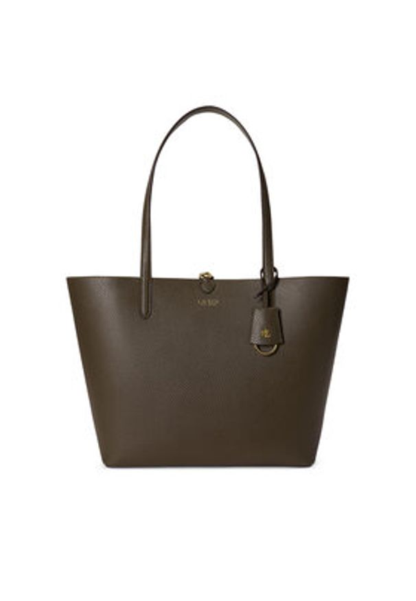 Lauren Ralph Lauren - LAUREN RALPH LAUREN Torebka 431795329082 Zielony. Kolor: zielony. Materiał: skórzane