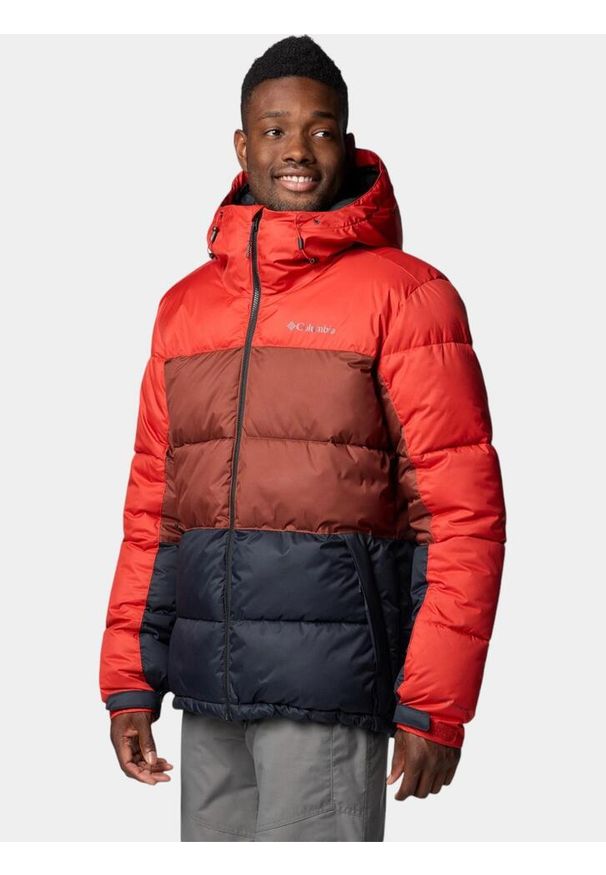 columbia - Kurtka Narciarska Męska Columbia Slope Style. Kolor: czerwony, wielokolorowy, czarny. Sezon: zima. Sport: narciarstwo