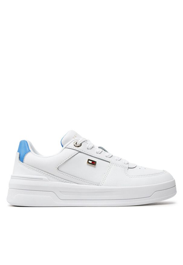 TOMMY HILFIGER - Sneakersy Tommy Hilfiger. Kolor: biały