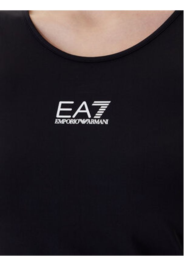 EA7 Emporio Armani Top 7W000314 AF14524 UC001 Czarny Regular Fit. Kolor: czarny. Materiał: syntetyk