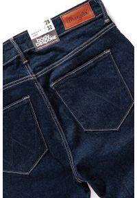 Wrangler - WRANGLER HIGH SKINNY COSY TOUCH W27HRL21N 112128115. Stan: podwyższony. Wzór: jednolity