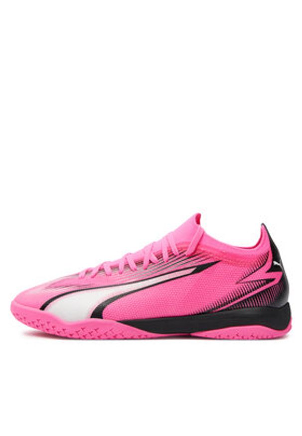Puma Buty do piłki nożnej Ultra Match It 10775801 01 Różowy. Kolor: różowy. Materiał: skóra