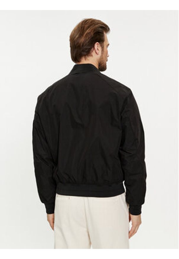Calvin Klein Kurtka bomber Hero K10K112783 Czarny Regular Fit. Kolor: czarny. Materiał: bawełna, syntetyk
