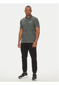 EA7 Emporio Armani Polo 7M000049 AF13917 U8109 Szary Regular Fit. Typ kołnierza: polo. Kolor: szary. Materiał: syntetyk #3