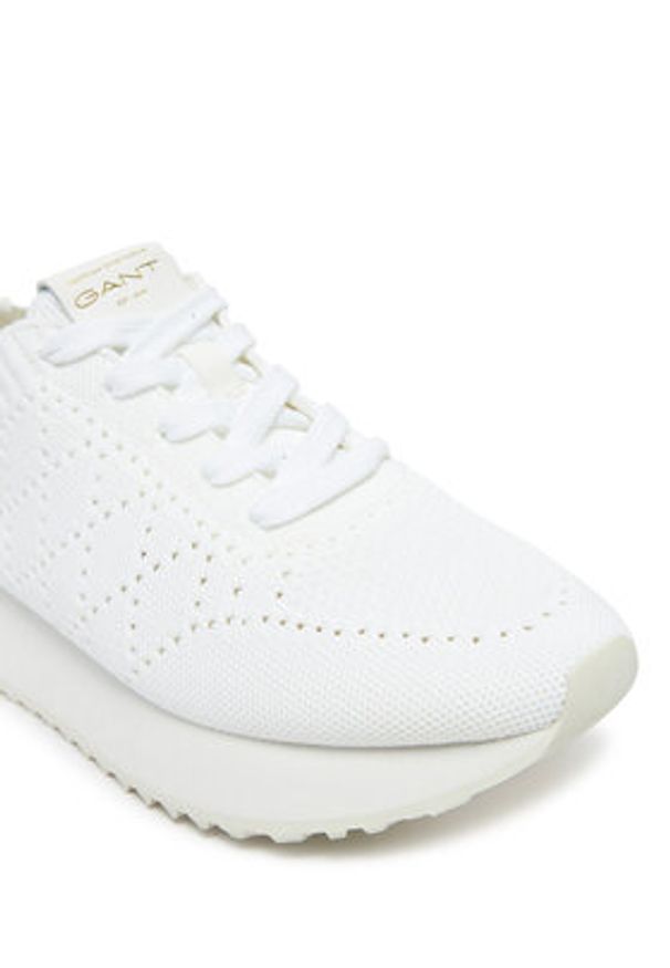 GANT - Gant Sneakersy 30539595 Biały. Kolor: biały. Materiał: materiał