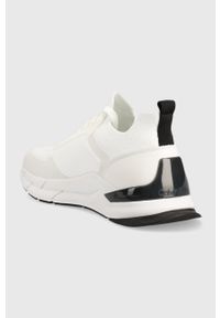 Calvin Klein sneakersy LOW TOP LACE UP MIX kolor biały. Kolor: biały. Materiał: materiał, włókno, guma #2