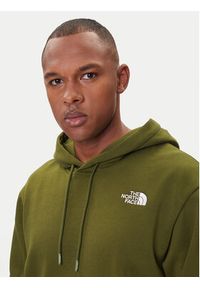 The North Face Bluza Essential NF0A89ES Zielony Regular Fit. Kolor: zielony. Materiał: syntetyk