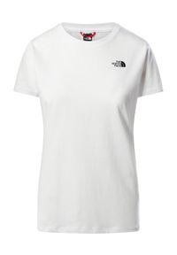 Koszulka turystyczna męska The North Face W Simple Dome Tee. Kolor: biały