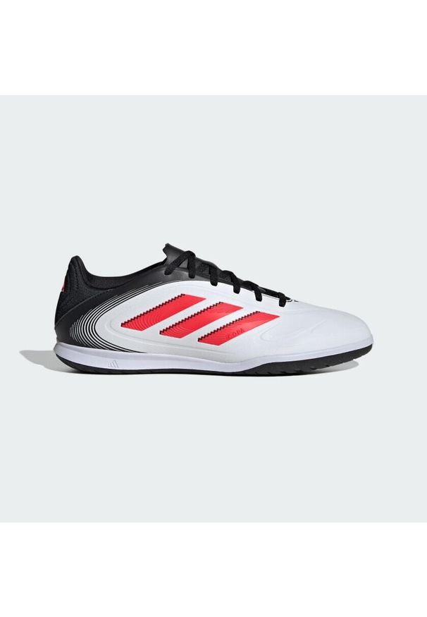 Adidas - Buty Copa Pure 3 Club IN. Kolor: biały, czarny, czerwony, wielokolorowy. Materiał: materiał