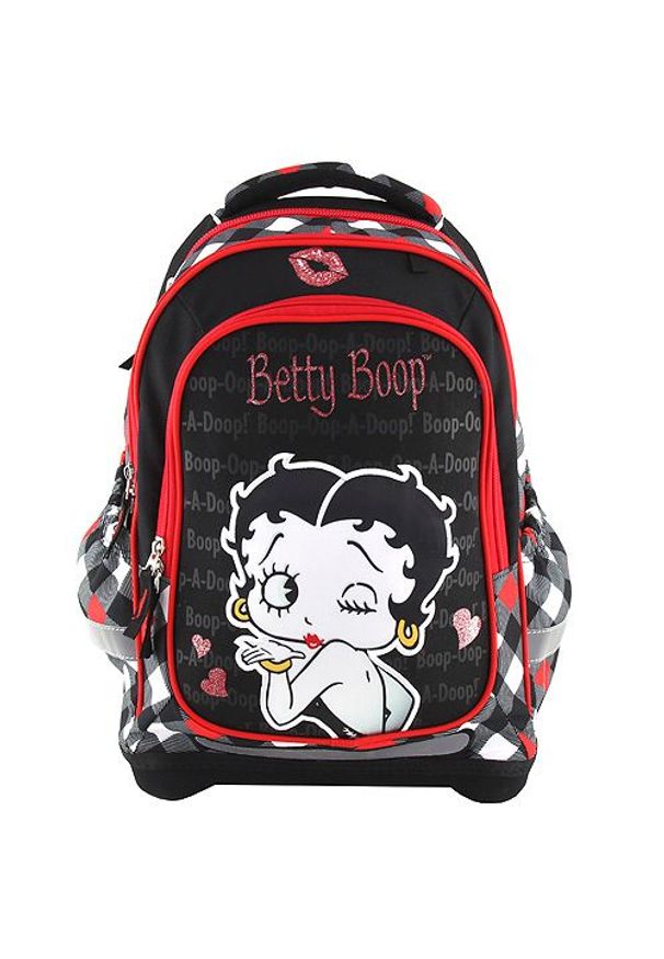 Betty Boop Docelowy plecak szkolny, , kolor czarny. Kolor: czarny