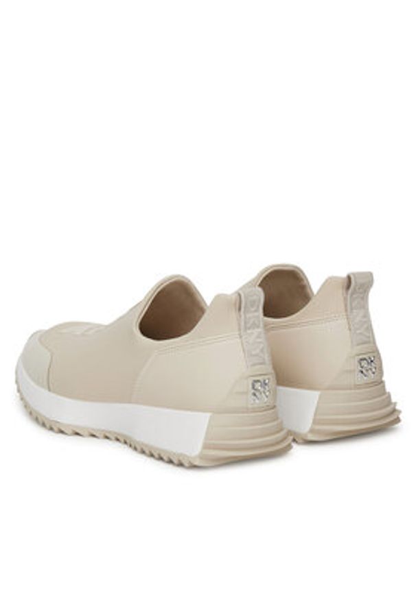 DKNY Sneakersy Nallen K1562302 Khaki. Kolor: brązowy. Materiał: materiał