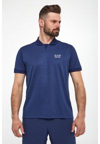 EA7 Emporio Armani - Polo męskie EA7 EMPORIO ARMANI. Typ kołnierza: polo