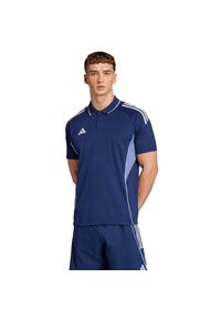 Adidas - Koszulka męska adidas Tiro 25 Competition Polo. Typ kołnierza: polo. Kolor: biały, niebieski, wielokolorowy
