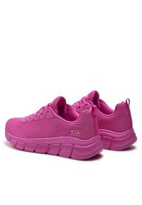 skechers - Skechers Sneakersy Bobs B Flex-Visionary Essence 117346/HPK Różowy. Kolor: różowy. Materiał: mesh, materiał #6