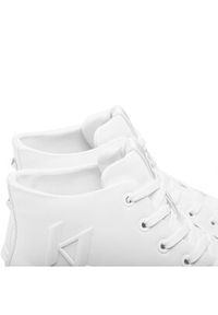 Karl Lagerfeld - KARL LAGERFELD Sneakersy KL52265 Biały. Kolor: biały. Materiał: skóra #5