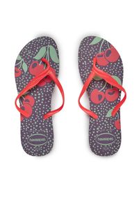 Japonki Havaianas. Kolor: fioletowy