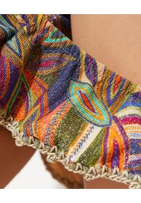 DEL MAAR - Top od bikini Hakana. Kolor: beżowy. Materiał: jeans #4