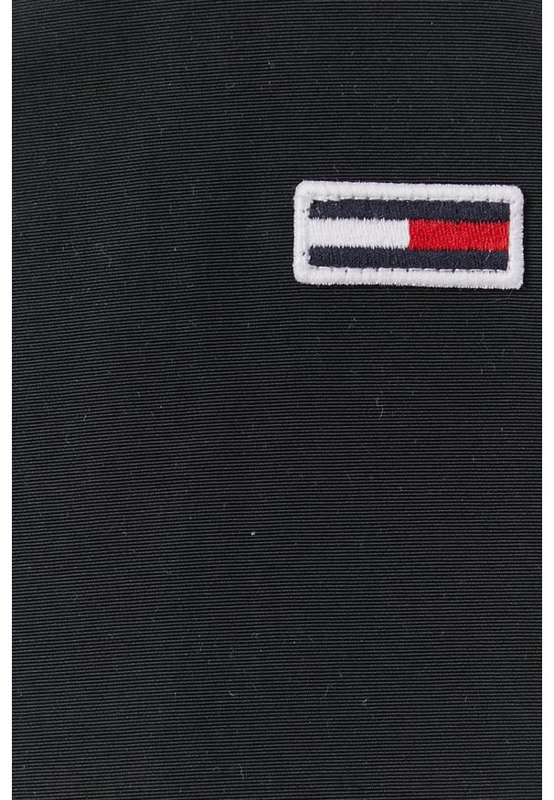 Tommy Jeans - Kurtka puchowa. Okazja: na co dzień. Kolor: czarny. Materiał: puch. Styl: casual