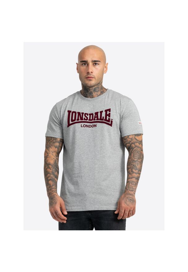 Koszulka Lonsdale Ll008 One Tone. Kolor: czerwony, szary, wielokolorowy