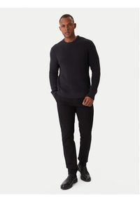 JOOP! Jeans Sweter Harono 30047662 Granatowy Modern Fit. Kolor: niebieski. Materiał: bawełna #4