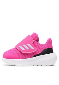 Adidas - adidas Sneakersy Runfalcon 3.0 Sport Running Hook-and-Loop Shoes HP5860 Błękitny. Kolor: niebieski, różowy. Materiał: materiał. Sport: bieganie #4