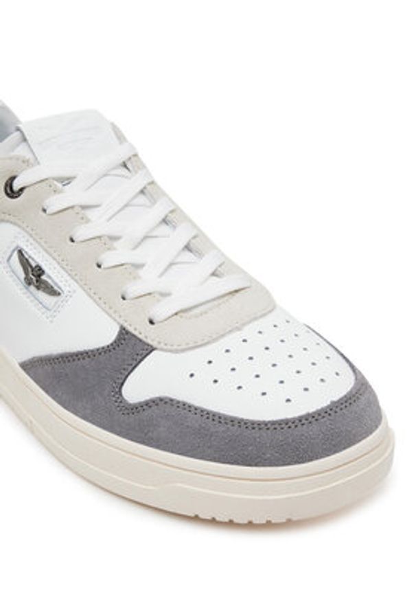 Aeronautica Militare Sneakersy 251SC235PL244 Biały. Kolor: biały. Materiał: skóra