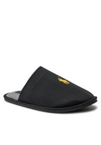 Polo Ralph Lauren Kapcie Klarence 843937267002 Czarny. Kolor: czarny. Materiał: materiał #4