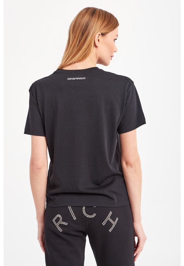Emporio Armani - T-SHIRT EMPORIO ARMANI. Okazja: na co dzień. Materiał: materiał. Styl: casual