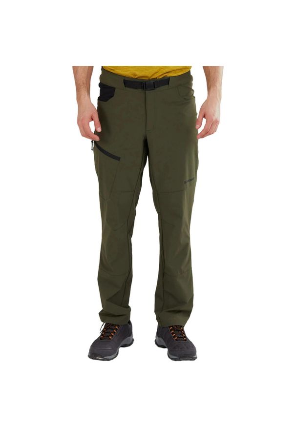 FUNDANGO - Spodnie trekkingowe męskie Fundango Gregory Trekking Pants. Kolor: czarny, zielony, wielokolorowy. Materiał: poliamid. Sport: turystyka piesza