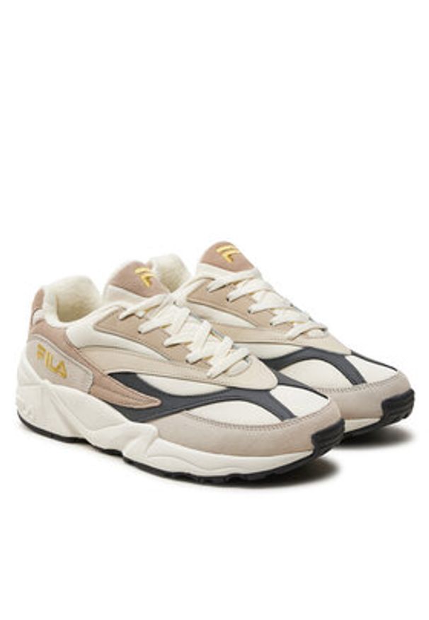 Fila Sneakersy FFM0302 13218 Beżowy. Kolor: beżowy. Materiał: zamsz, skóra