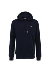 Bluza męska Fila Lumezzane. Typ kołnierza: kaptur. Kolor: niebieski #1