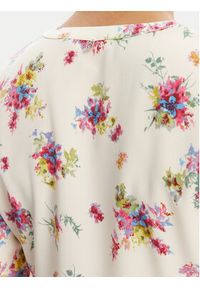 Liu Jo Sukienka codzienna WA5168 T3786 Écru Relaxed Fit. Okazja: na co dzień. Kolor: kremowy. Materiał: syntetyk. Typ sukienki: proste. Styl: casual #5