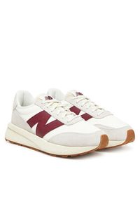 New Balance Sneakersy U370CB Beżowy. Kolor: beżowy. Materiał: zamsz, skóra #4