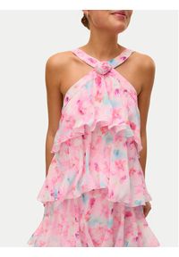 Vero Moda Sukienka wieczorowa Felicia 10295237 Różowy Slim Fit. Kolor: różowy. Materiał: syntetyk. Styl: wizytowy #4