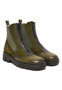 Hispanitas Botki HI254302 Zielony. Kolor: zielony. Materiał: skóra #6