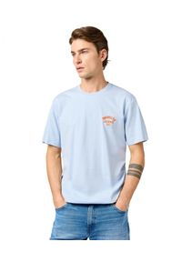 Wrangler - MESKA KOSZULKA WRANGLER SMALL LOGO TEE NIAGARA MIST 112362908 #1
