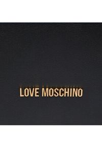 Love Moschino - LOVE MOSCHINO Torebka JC4347PP0IK1100A Czarny. Kolor: czarny. Materiał: skórzane